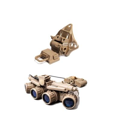FMA Tactical GPNVG18 Dummy Model Night Vision Goggles & L4G19 NVG Helmet Mount Plastic Bracket