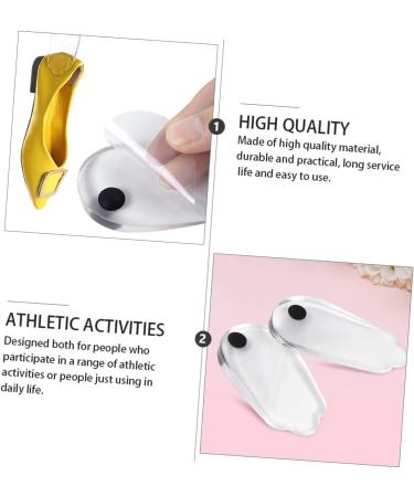 Buy Gatuida 4 Pairs Heel Pads - Soft Gel Insoles for High Heels Unisex Shoe Inserts Cushioning Foot Support - Buy Online on GoSupps.com