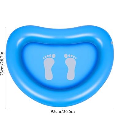 Inflatable Foot Bath Inflatable Foot Bath Foldable Pool Foot Bath Reusable User-friendly Foot Bath Portable Sink Inflatable Foot Pool Pool Accessories blue - Buy Online on GoSupps.com