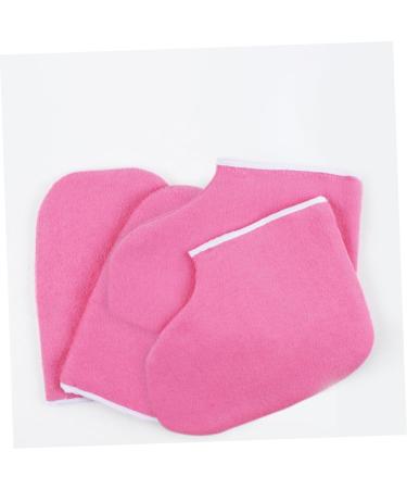 Beavorty Moufles de Paraffine pour Mains et Pieds Spa Taille Unique Isol s Hydratants Soin Beaut P dicure Professionnel Chaussettes Coton - Buy Online on GoSupps.com