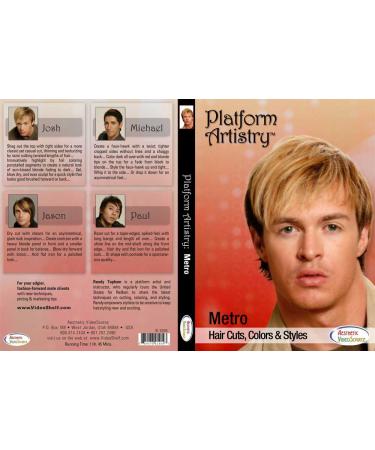 Platform Artistry: Advanced Men's Haircuts & Coloring Techniques - Professional Cosmetology Training DVD - Buy Online on GoSupps.com