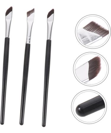 Hemoton 3pcs Set Under Eye Concealer Brush Eyebrows Brush Eyebrow Brush Concealer Brush under Eye Angled Makeup Brush Eyeshadow Brush Angled Concealer Brush Precision Concealer Brush - Buy Online on GoSupps.com