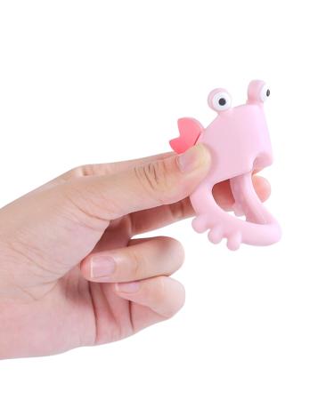 PREMYO Cooling Teething Ring for Babies - BPA-Free Silicone Teething Aid - Soft Relief for Teething Pain - Crab Mint Flavor - Buy Online on GoSupps.com
