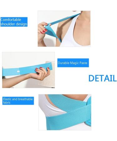 Adults Sitting Posture Corrector Boys Girls Spinal Support Belt Correct Body Figure Stand Trainer Device (Color : Gray Size : Small) (Blue Large) - Buy Online on GoSupps.com