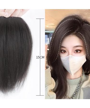 Upgrade Thickened Fluffy Hair Piece Womens 15-25 Cm Invisible Fluffy Hair Clips for Women Women Upgrade Thickened Fluffy Hair Piece Pad (Black 25cm) Black 25cm - Buy Online on GoSupps.com