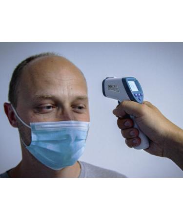 BGS 6007 Forehead Thermometer - Contactless Infrared for People & Object Measurement (0-100 C) - International Shipping Available - Buy Online on GoSupps.com