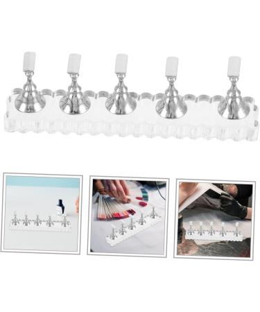 FOMIYES 1 Set magnetic base nail practice stand nail accessories fake nail holder press on nail stand fake nail stand nail art kits magnetic nail holder false nails Symphony Acrylic - Buy Online on GoSupps.com