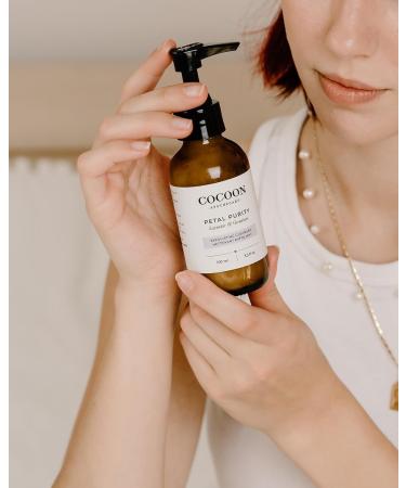 COCOON APOTHECARY 3.3 fl oz Petal Purity Exfoliating Cleanser Ecocert Cosmos Natural | Gentle Exfoliating Face Cleanser For Dry/Normal Skin Purify Coconut Oil Almond Oil Lavender Geranium 3.3 Fl Oz (Pack of 1) - Buy Online on GoSupps.com