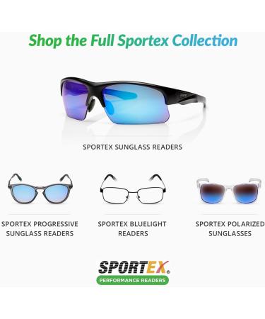 SAV Eyewear Men's Sportex AR4145 Gray Rimless Reading Glasses +2.75 | International Shipping Available - Buy Online on GoSupps.com