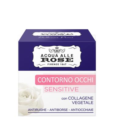 Acqua All rose anti-wrinkle eyes anti-aging cream and anti-eyes-with vegetable collagen and rose extract natural ingredients-15 ml