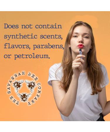 Organic Rosemary Lavender Lip Balm by Savannah Bee Company - Beeswax and Honey Infused - Buy Online on GoSupps.com