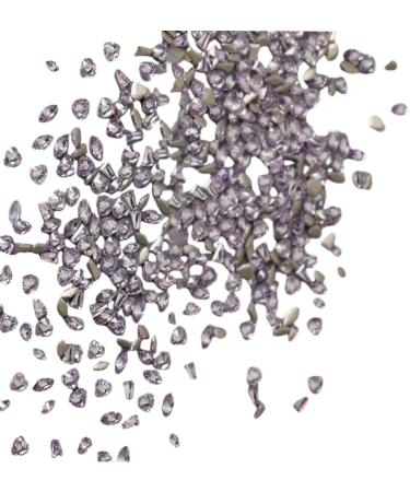 TQUXNGA Nail Art 50 Rhinestones and Irregular Jewels Set for Creative Designs Manicure Purple - Buy Online on GoSupps.com