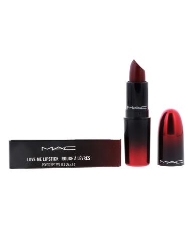 M.A.C. Love Me Lipstick Maison Rouge - Burgundy Red | Long-Lasting Lip Color - Buy Online on GoSupps.com