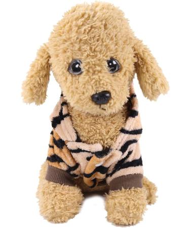 XIAOYU Pet Clothes - Warm Hoodie Costume for Dogs & Cats | Halloween Cosplay Apparel - Small Tiger - Buy Online on GoSupps.com