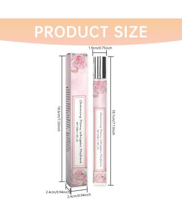 VEFSU Experience Peony Eau De Toilette With Peony Fragrance Practical Mini Perfume Ideal For Glass Bottles 35 ml (Hot Pink One Size) 1 Fl Oz (Pack of 1) Hot Pink - Buy Online on GoSupps.com