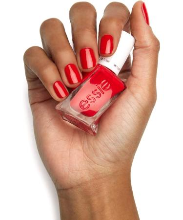 essie Gel Couture Longlasting High Shine No UV Lamp Required Nail Polish Bright Hot Red Colour Shade 270 Rock The Runway 13.5ml Red 13.5 ml (Pack of 1) - Buy Online on GoSupps.com