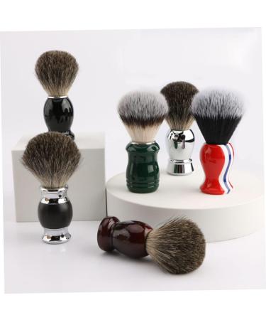 Buy Minkissy Soft Beard Brush Set - Hair Removal & Mustache Grooming with Stand | Premium Nylon Bristle Barber Brush for Men - Buy Online on GoSupps.com