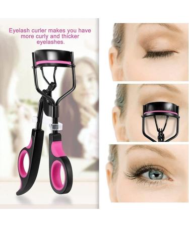 Professional Eyelash Curler with 5 Extra Silicone Pads - Essential Makeup Tool for Women - Buy Online on GoSupps.com