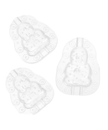 KONTONTY 3pcs Vegetable Small Mould Growth Forming Ginseng Small Fruit Plastic Gourd