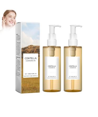 Cica Lot de 2 huiles d maquillantes douces et apaisantes pour le visage les yeux et les peaux sensibles