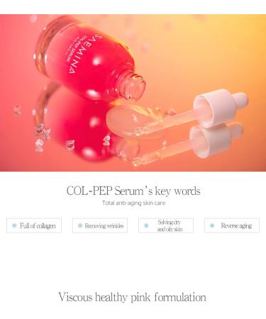 Buy SAEMINA Col-Pep Serum 50ml - Peptide Formula for Enhanced Skin Elasticity | International Shipping Available - Buy Online on GoSupps.com