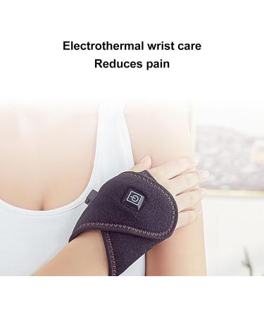 ZLXHDL Heated Wrist Brace - Electric 3 Speed Adjustable Hot Compress for Optimal Wrist Warmth & Comfort - Buy Online on GoSupps.com