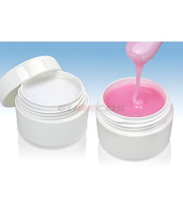 EuBeCos Gel Euro-French PINK-milky - 5 ml - UV gel in STUDIO QUALITY - MADE IN GERMANY!