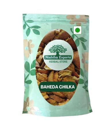 RAW HERBS BAHEDA CHILKA BAHERA WITHOUT SEEDS TERMINALIA BELERICA (100GM) 100 g (Pack of 1)