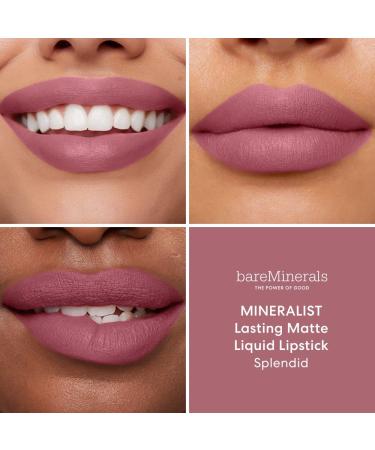 bareMinerals Mineralist Lasting Matte Liquid Lipstick - Velvet Matte Finish All-Day Wear Weightless & Non-Drying Talc-Free | Shop Splendid Today - Buy Online on GoSupps.com