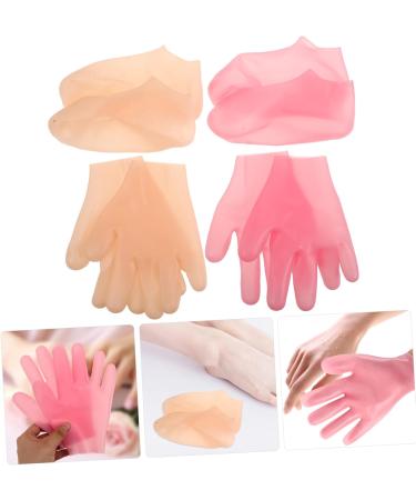 POPETPOP Masque Exfoliant Hydratant pour Mains Silicone et Chaussettes Hydratantes pour Soins Peau S che pour Mains - Buy Online on GoSupps.com