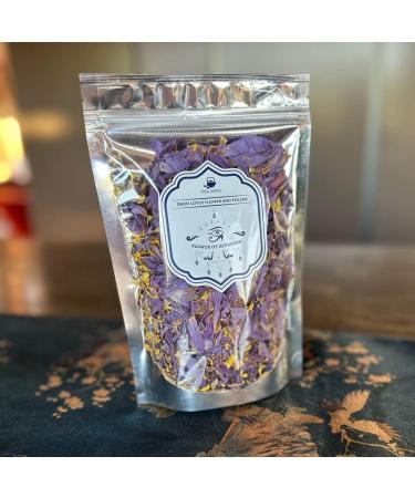  Tea Soul Tea Soul | Dried Blue Lotus Flowers Loose Petal and Pollen Packaging Relaxing and Calming Effect Stimulates Metabolism Sleep Aid Natural Aphrodisiac - 25g - Buy Online on GoSupps.com