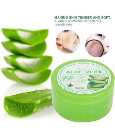 300G Organic Aloe Vera Gel Moisturizer For Damaged Skin Relieves Acne Scars And Redness Dry Storage For And Sunburned Rough Skin - Buy Online on GoSupps.com