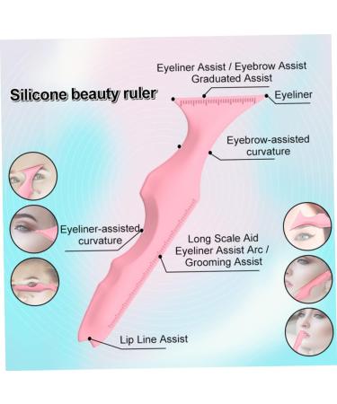 Beavorty 4 Pcs Eyeliner Silicone Molds Lash Kit Silicone Spoons Guide Lipstick Makeup Tool Auxiliary Eyelash - Buy Online on GoSupps.com