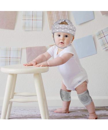 TORASO Baby Safety Helmet - Infant Head Protector for Crawling & Learning to Walk - Gray Star Design - Buy Online on GoSupps.com