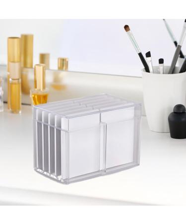 Clear Acrylic Eyelash Organizer - 10 Layers for False Lashes & Glue | Transparent Storage Box | 14.2x9.2x10.5cm - International Shipping Available - Buy Online on GoSupps.com