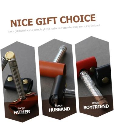 Minkissy 6 Pack Razor Fall Safety Cases - Durable Leather Cases for Manual Razors - Perfect for Household Use - Buy Online on GoSupps.com