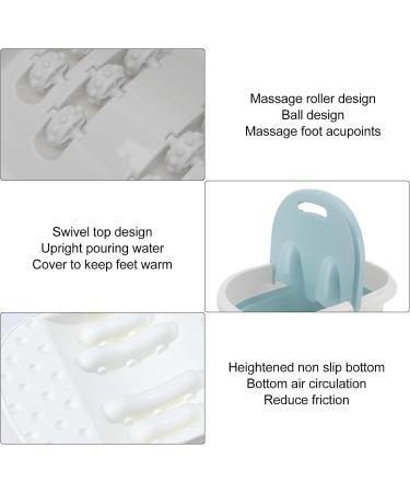 Bain de Pieds Bain de Pieds contr l au Toucher Massage Portable Trempage des Pieds pour Laver les Pieds (BLUE) - Buy Online on GoSupps.com