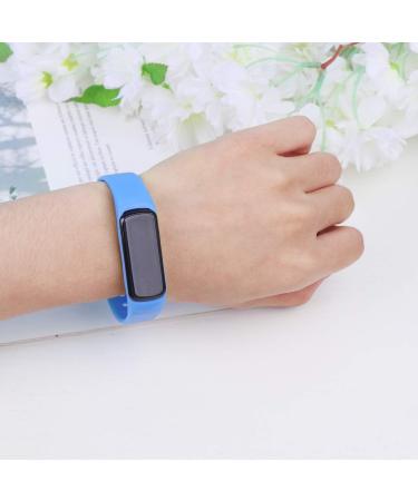 Toddmomy Children's Tracker Band - Boys Safety Watch Silicone Fitness Bracelet 3-Color Tracking Device Intelligent Arm Band (23*2cm Blue) - Buy Online on GoSupps.com