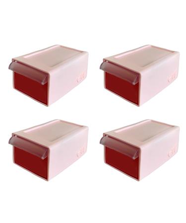 AITIME Contact Lens Case (Pink) 4 Pack Pink