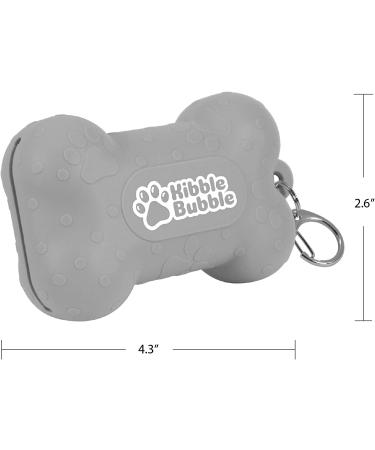 Kibble Bubble Dog Treat Pouch - Purple Bone | Convenient Treat Storage for Training - Buy Online on GoSupps.com