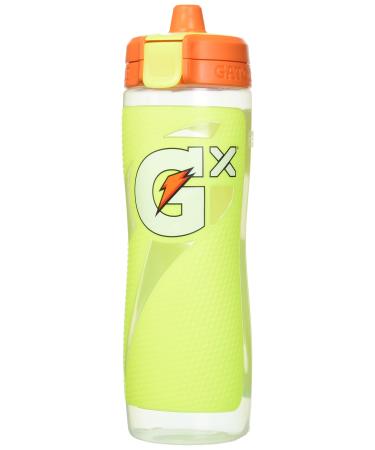 Gatorade Gx Hydration System, Non-Slip Gx Squeeze Bottles Neon Yellow Plastic, 30 Oz - Buy Online on GoSupps.com