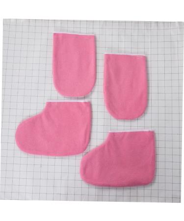 Beavorty 2 Pairs Boot Glove Paraffin Wax Gloves and Booties Cloth Booties spa Treatment mitt Wax Bath Gloves Paraffin Wax Mitts Spa Paraffin Wax Hand Cover Mittens Work Hand Wax Nail medium - Buy Online on GoSupps.com