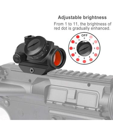 Feyachi RDS-22 Micro Red Dot Sight - 2 MOA Compact Scope - Buy Online on GoSupps.com