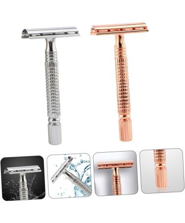 Beaupretty Men's Shaving Razor - Zinc Alloy Beard Tool for Perfect Grooming | Ideal Gift for Dads & Barbers - 1 Pack - Buy Online on GoSupps.com