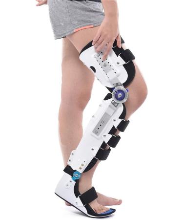Adjustable Hip Joint Fixation Bracket Hip Knee Ankle Foot Orthosis Braces Knee Orthosis Support Joint Stabilizer Fully Adjustable Calf Ankle Foot Fixed Bracket for Hip Fracture Thigh Fracture fe Left Adjustable