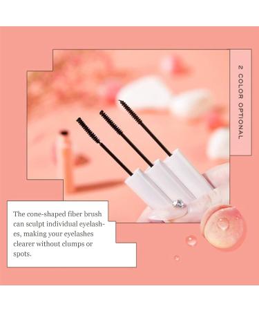 Ultra-fine Mascara 5ML Waterproof Non-Smudge Thick Curling Fine Brush Mascara 2.5mm Without Clumps or Spots Slim Brush Head Sweatproof Beauty - Buy Online on GoSupps.com