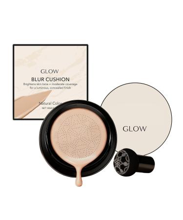Makeup Foundation for Older Women 2026 New Mushroom Head Air Cushion CC Cream - BB Cream Foundation Makeup Moisturizing Concealer Lightweight Long-Lasting Full Coverage Evens Skin Tone (Natural color)