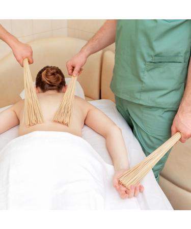 Natural Bamboo Massager | Fitness Pat Hammer | Body Massage Stick for Pain Relief & Health Care - Buy Online on GoSupps.com