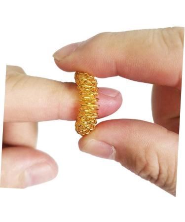 Ultechnovo 24 STK Spiky Finger Massage Rings | Noiseless Roller Stress Relief & Kidcraft Game Set | Finger Massage Device for Kids & Adults - Buy Online on GoSupps.com