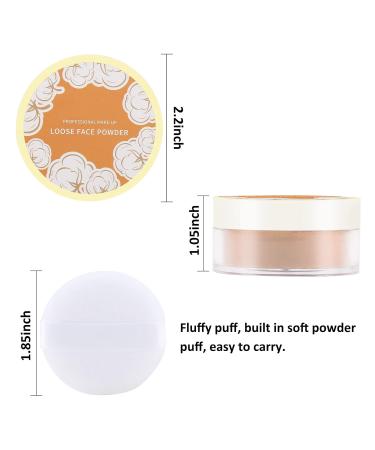 Boobeen Loose Face Powder for Dark Skin Tone | Translucent Setting Powder - Oil Control & Soft Focus Effect - Buy Online on GoSupps.com